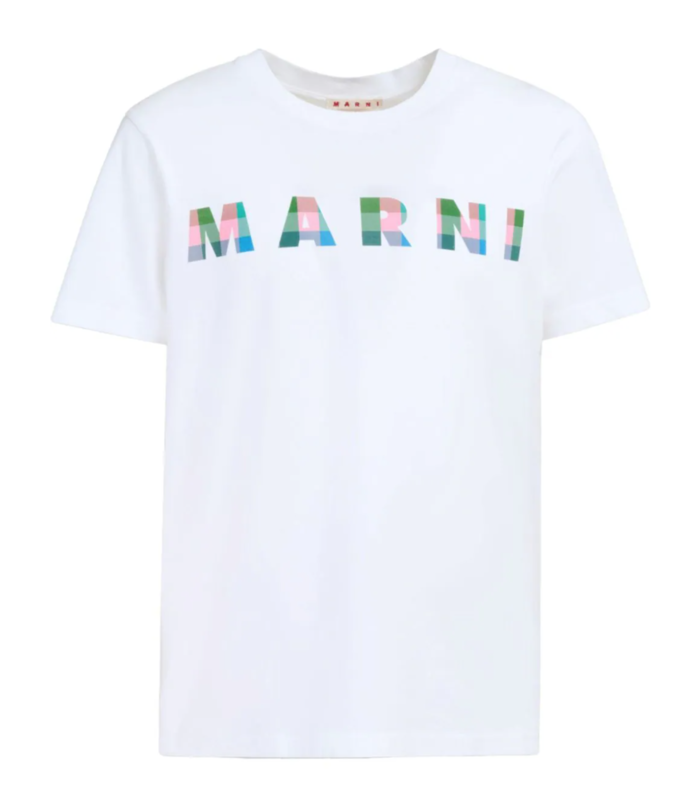 TSHIRT GRAPHIC LOGO WHITE