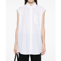 SLEEVELESS SHIRT WHITE