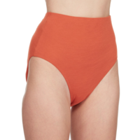 BRIEF KNIT SHORTS TANGERINE