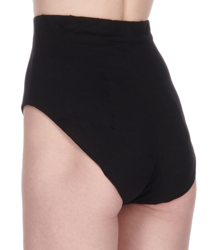 BRIEF KNIT SHORTS BLACK