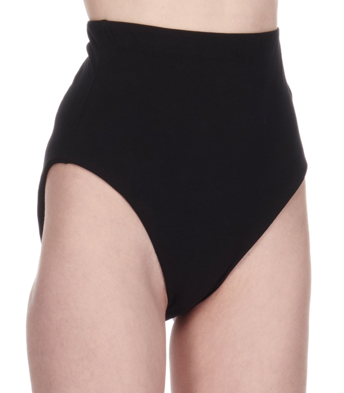 BRIEF KNIT SHORTS BLACK