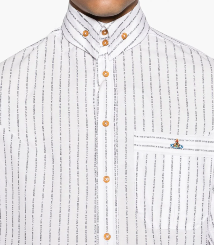 STRIPPED KRALL SHIRT WHITE