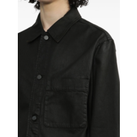 BOXY TRUCKER JACKET KHAKI BROWN
