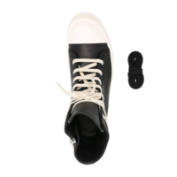 SCARPE IN PELLE BUMPER SNEAKERS BLACK/MILK/MILK