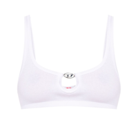 UFSB-OVAL-D-RIB-BRALETTE WHITE