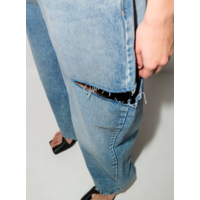 5-POCKET TROUSERS BLUE