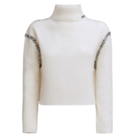 TURTLENECK SWEATER OFF WHITE