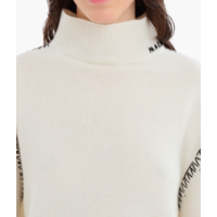 TURTLENECK SWEATER OFF WHITE