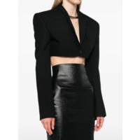GIACCA MICRO TATLIN JACKET BLACK