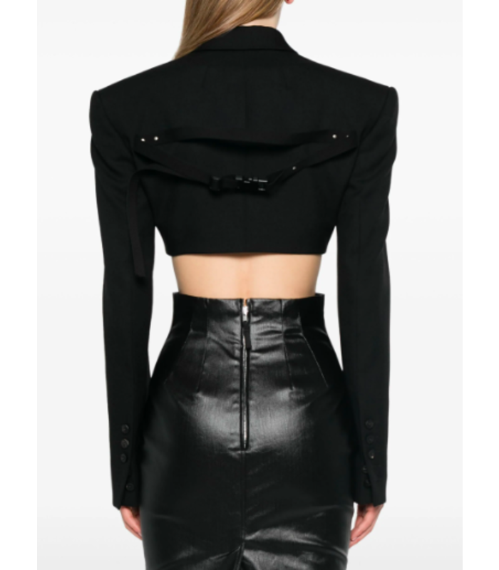 GIACCA MICRO TATLIN JACKET BLACK