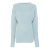 RICK OWENS MAGLIA DAFNE TOP PALE BLUE