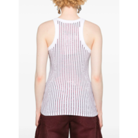 TOP WHITE/RED