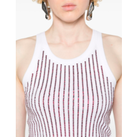TOP WHITE/RED