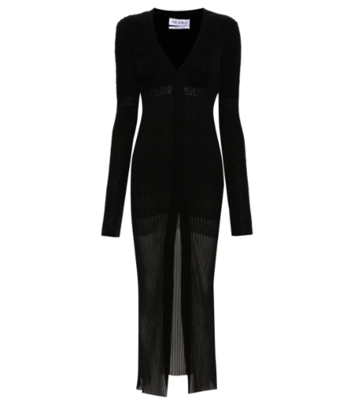 MIDI DRESS BLACK DEGRADE