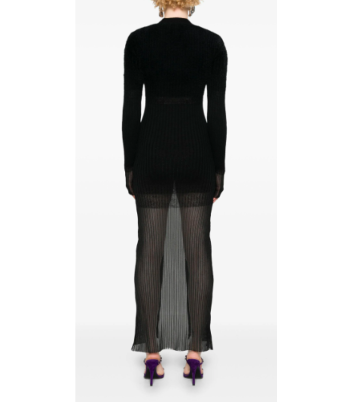 MIDI DRESS BLACK DEGRADE