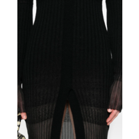 MIDI DRESS BLACK DEGRADE