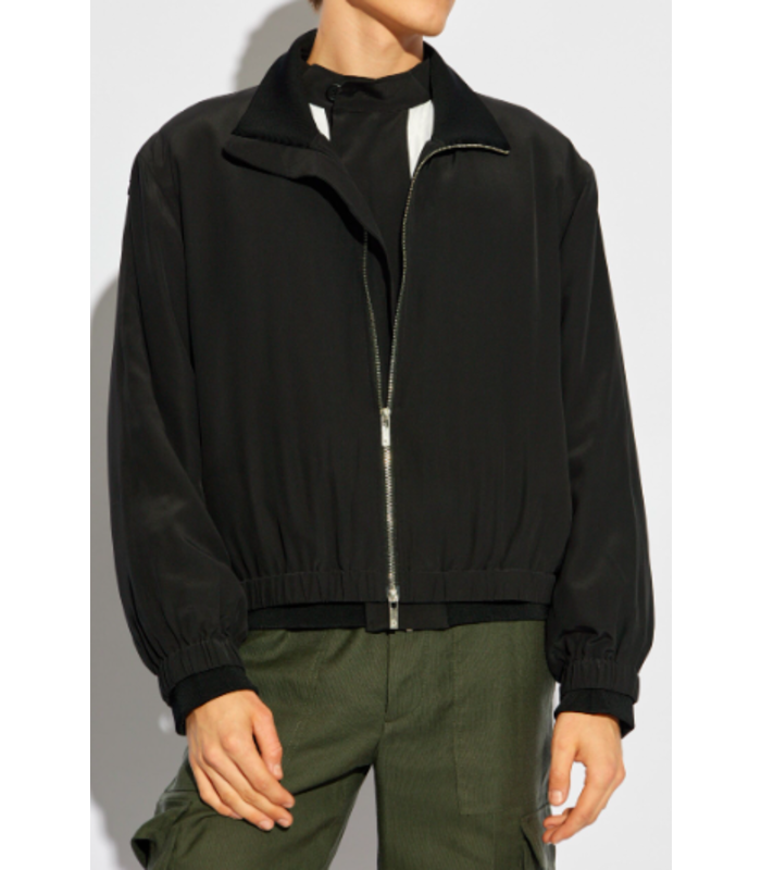 ZIP BOMBER BLACK