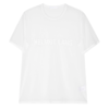 HELMUT LANG LOGO TEE CHIFFON WHITE