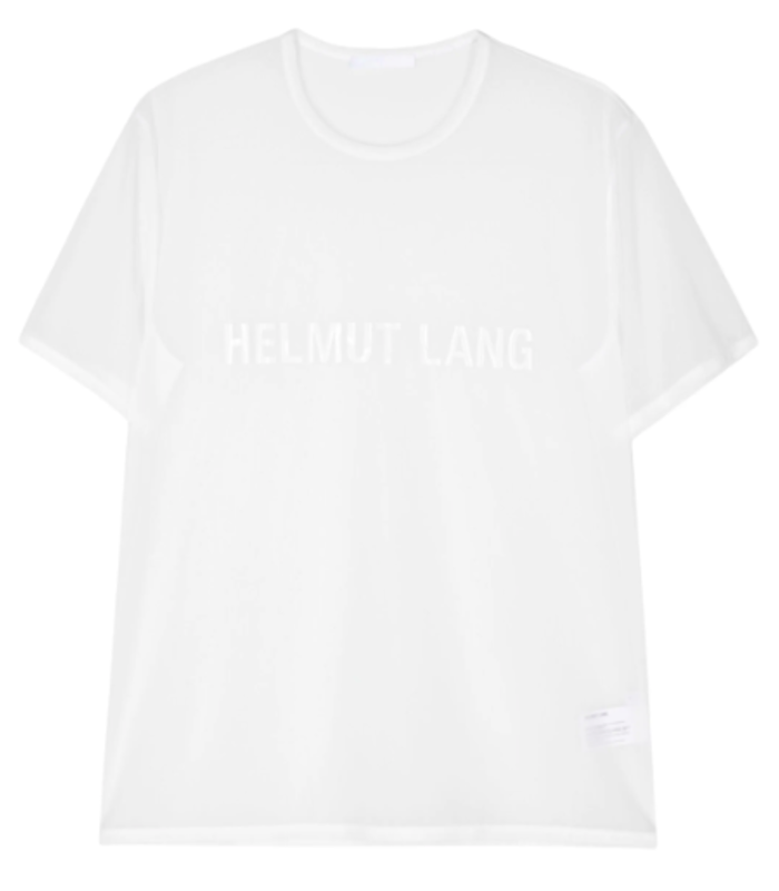 LOGO TEE CHIFFON WHITE