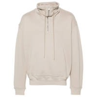 FUNNEL NECK SWEATER STONE