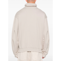 FUNNEL NECK SWEATER STONE