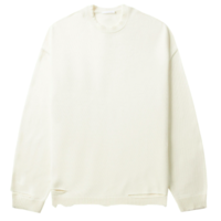 RIB CREWNECK IVORY