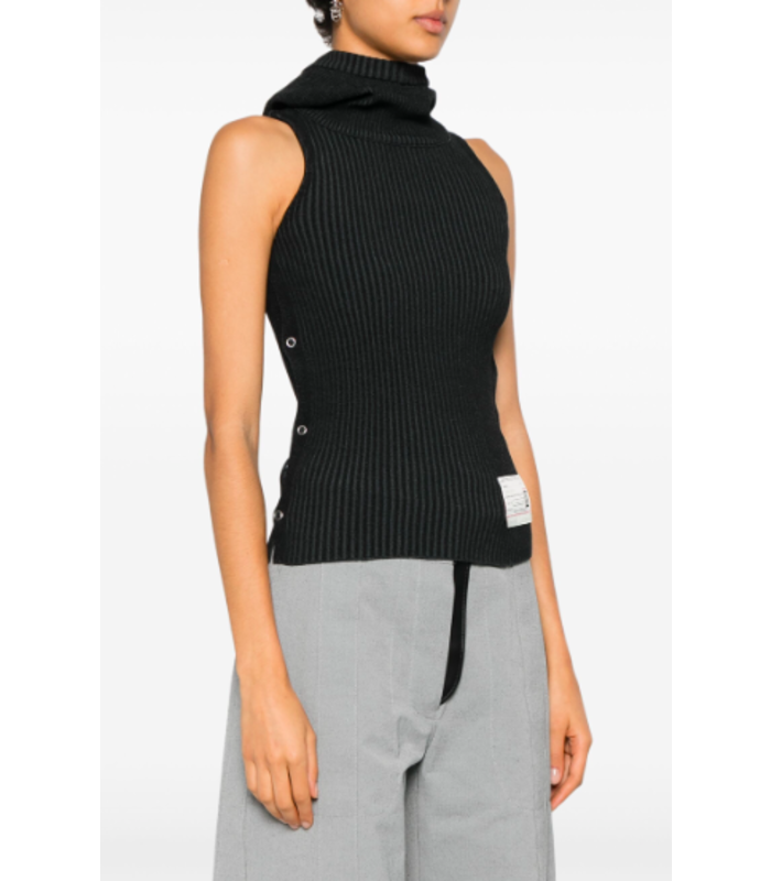 VALACLAVA VEST BLACK