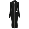 MAISON MIHARA YASUHIRO RIB DRESS BLACK