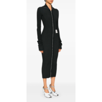 RIB DRESS BLACK