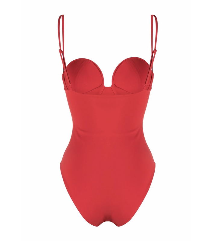 SWIMSUIT RED