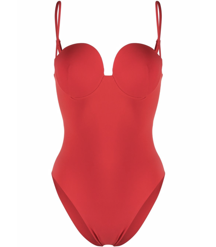 SWIMSUIT RED