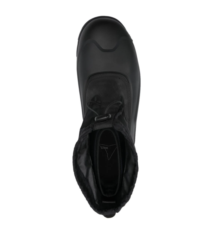 Low Top Rubber Boot Black