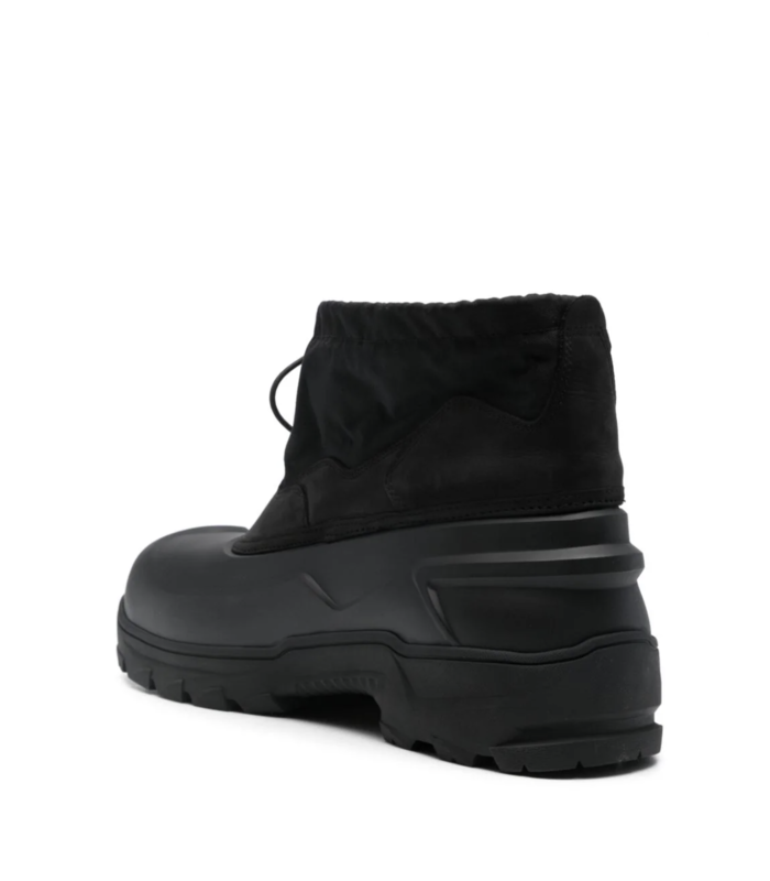 Low Top Rubber Boot Black