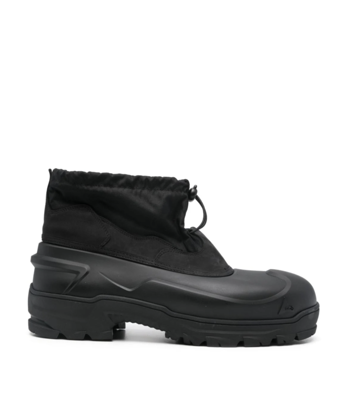 Low Top Rubber Boot Black