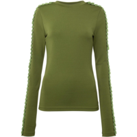 Pleated Trim LS Underpinning Green