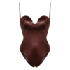 MAGDA BUTRYM SWIMSUIT BROWN MAGDA BUTRYM SWIMSUIT BROWN