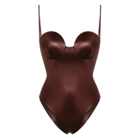 SWIMSUIT BROWN