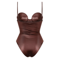SWIMSUIT BROWN