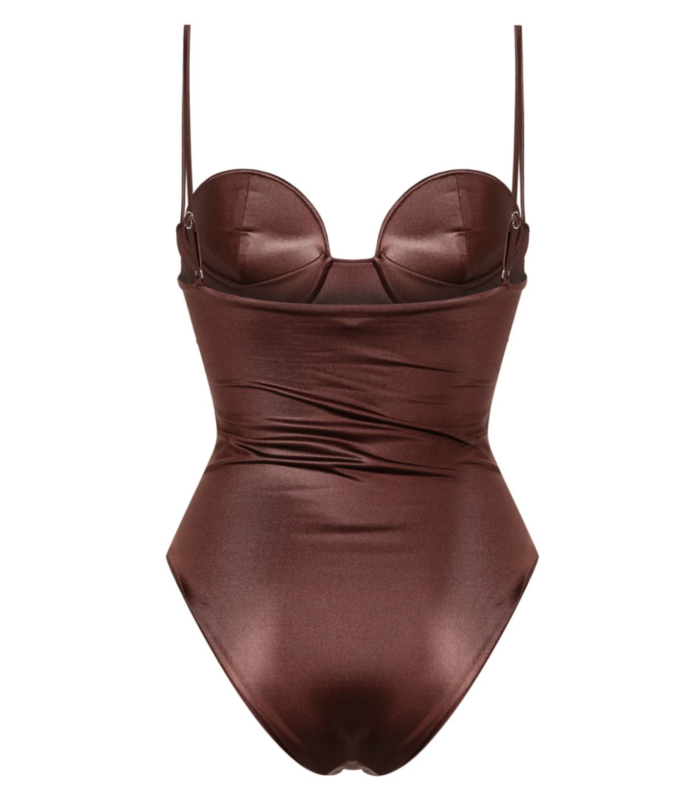 SWIMSUIT BROWN