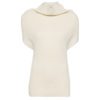RICK OWENS TOP IN MAGLIA SL CRATER MILK