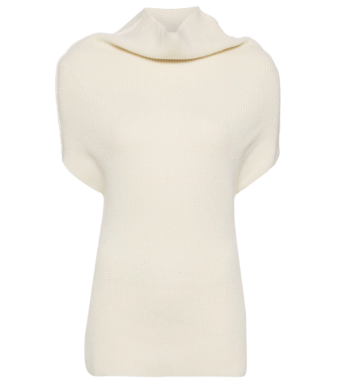 TOP IN MAGLIA SL CRATER MILK