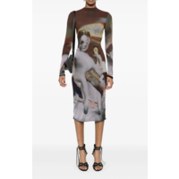 MESH ROBE SUNSET SEES Dress