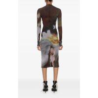 MESH ROBE SUNSET SEES Dress