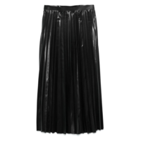 PLEATED SKIRT BLACK