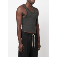 CROPPED TANK WASHED BLACK