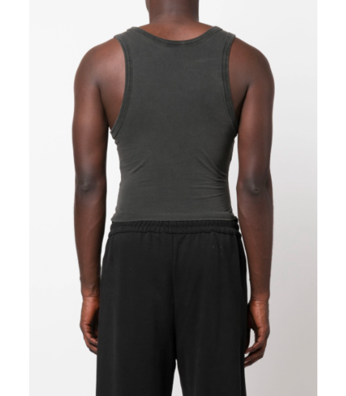 CROPPED TANK WASHED BLACK