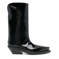 SANTIAG BOOT BRUSHED CALF BLACK
