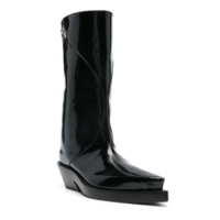 SANTIAG BOOT BRUSHED CALF BLACK