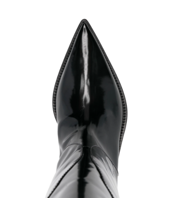 SANTIAG BOOT BRUSHED CALF BLACK