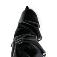SNAP BOOTS CRACKELED BLACK